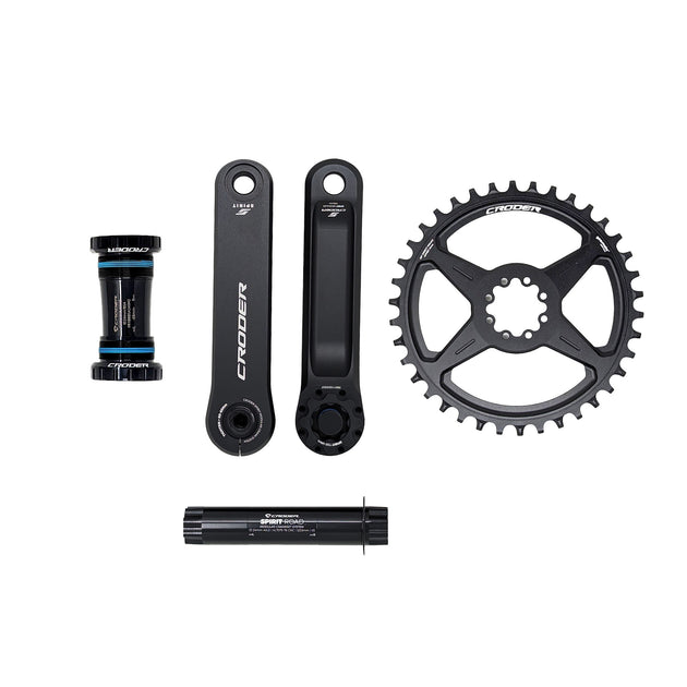 145mm Short Crank, Chainring, BB, Axle Upgrade Kit CRUZBIKE
