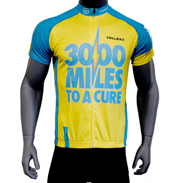 3000 Miles to a Cure Recumbent Cycling Jersey