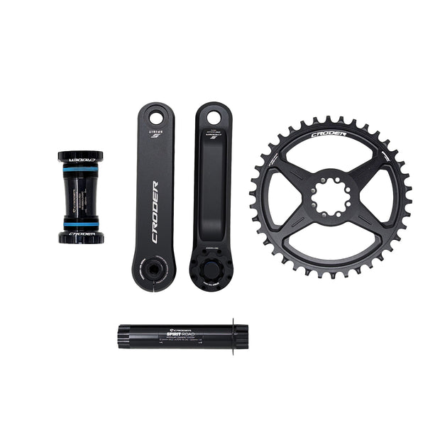 145mm Short Crank, Chainring, BB, Axle Upgrade Kit CRUZBIKE