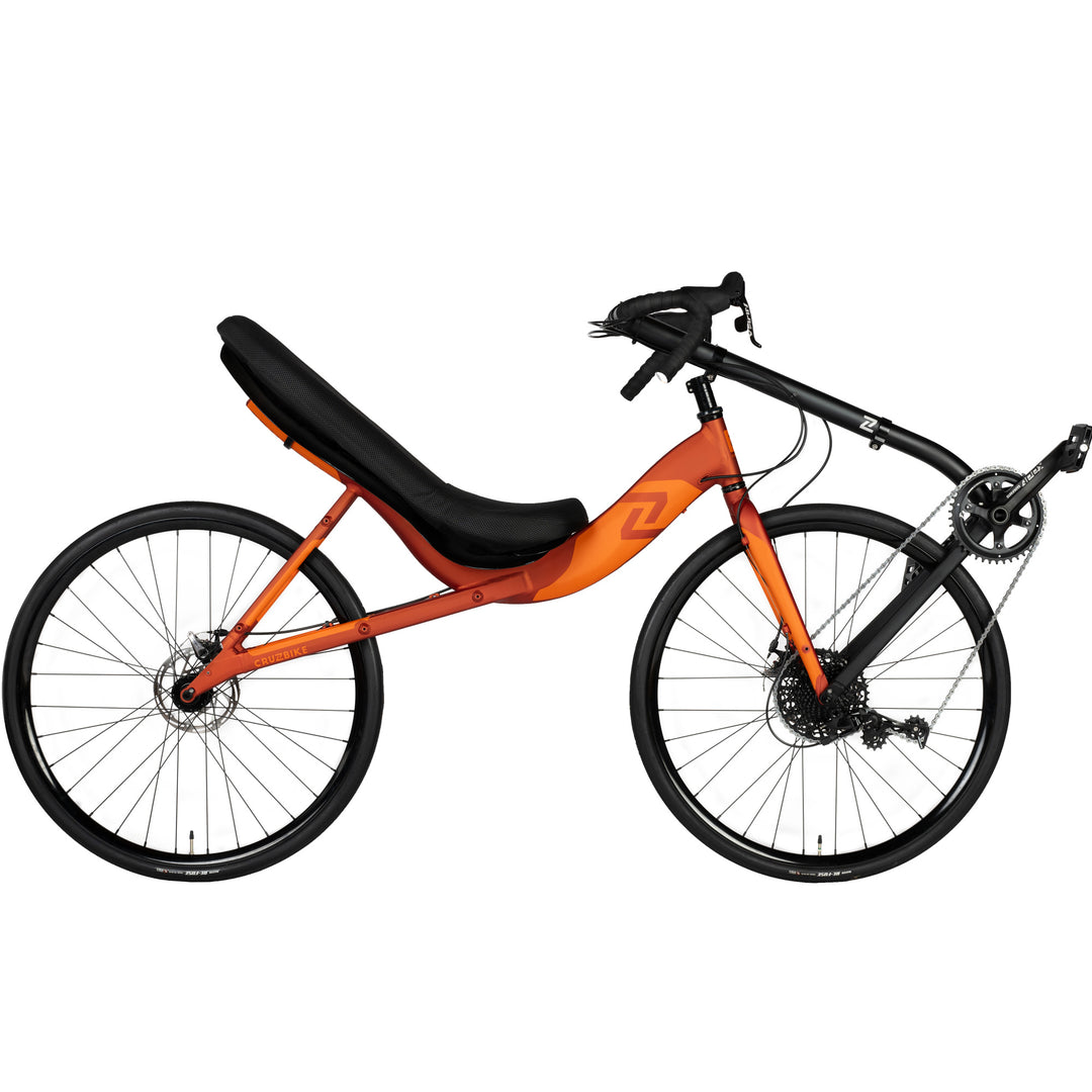 Recumbent road bike for tall person on sale