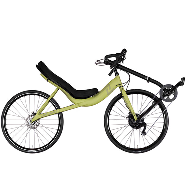 Recumbent Road Bike - Cruzbike S40 2023 - Adventure Green